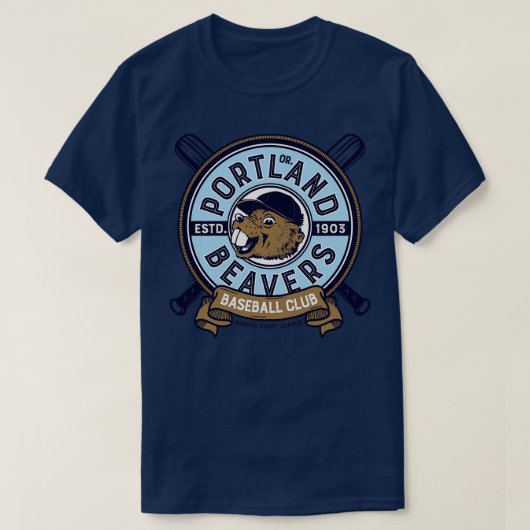 Portland Beavers T-shirt (Design voorkant)