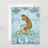 Portland Bigfoot Briefkaart (Voorkant / Achterkant)