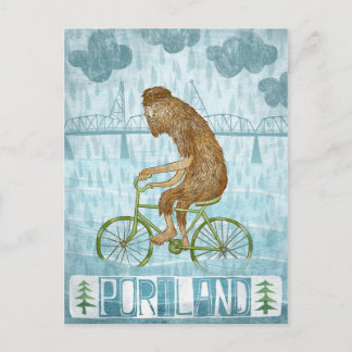 Portland Bigfoot Briefkaart