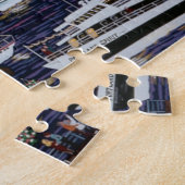 Portland bij nachtpuzzel legpuzzel (Zijkant)