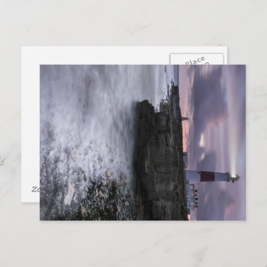 Portland Bill All Lit Up Briefkaart (Voorkant / Achterkant)