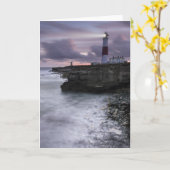 Portland Bill All Lit Up Kaart (Gele Bloem)