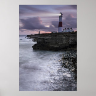 Portland Bill All Lit Up Poster