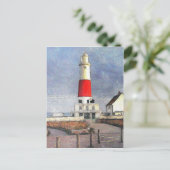 Portland Bill Lighthouse Briefkaart (Staand voorkant)