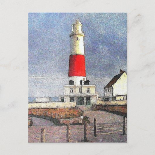 Portland Bill Lighthouse Briefkaart (Voorkant)