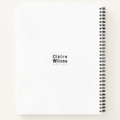 Portland Bill Lighthouse Notitieboek (Achterkant)