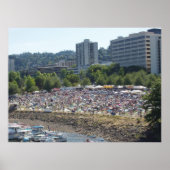 Portland Blues Festival 4 juli 2005 Poster (Voorkant)