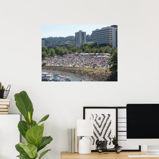 Portland Blues Festival 4 juli 2005 Poster (Thuiskantoor)