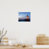Portland Breakwater Light (Bug Light) 11x14 afdruk Poster (Keuken)