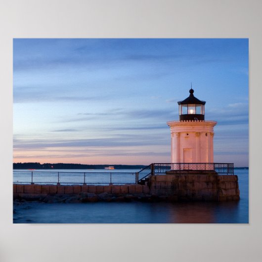 Portland Breakwater Light (Bug Light) 11x14 afdruk Poster (Voorkant)