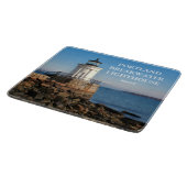 Portland Breakwater Lighthouse Maine Cutting Board Snijplank (Hoek)