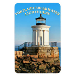 Portland Breakwater Lighthouse, Maine Photo Magnet Magneet