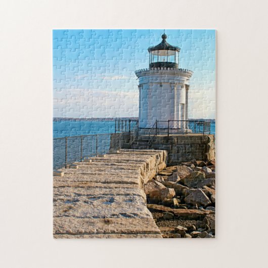 Portland Breakwater Lighthouse, Maine Puzzle Legpuzzel (Verticaal)