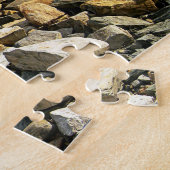 Portland Breakwater Lighthouse, Maine Puzzle Legpuzzel (Zijkant)