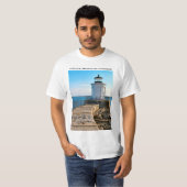 Portland Breakwater Lighthouse, Maine T-Shirt (Voorkant volledig)