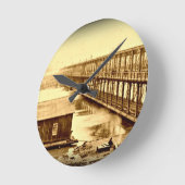 Portland Bridge Antiek 1890 Ronde Klok (Hoek)