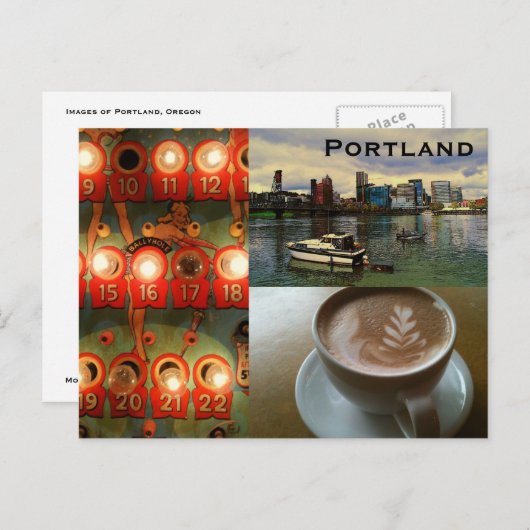 Portland Briefkaart (Voorkant / Achterkant)