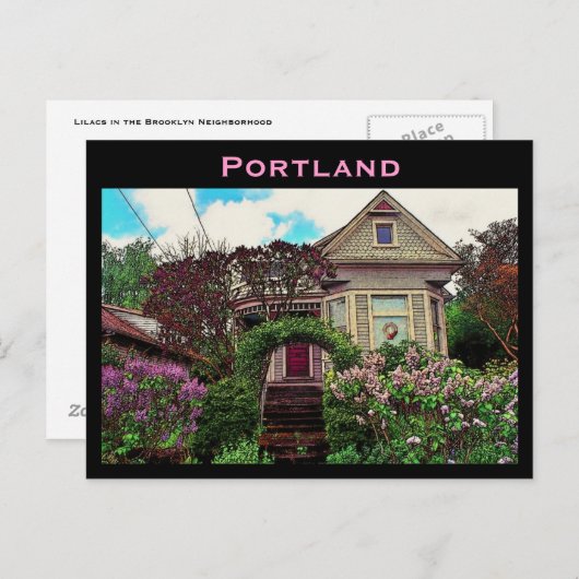 Portland Briefkaart (Voorkant / Achterkant)