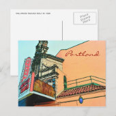 Portland Briefkaart (Voorkant / Achterkant)