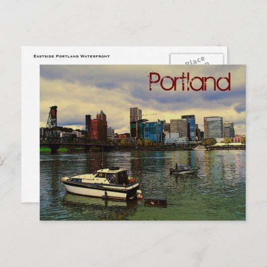 Portland Briefkaart (Voorkant / Achterkant)
