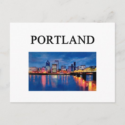 PORTLAND BRIEFKAART (Voorkant)