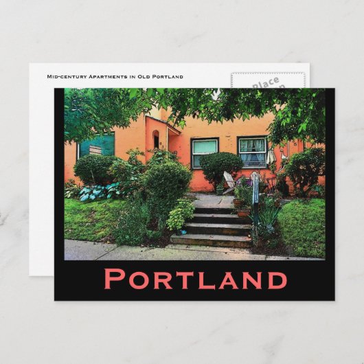 Portland Briefkaart (Voorkant / Achterkant)