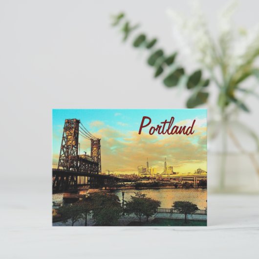 Portland Briefkaart (Staand voorkant)
