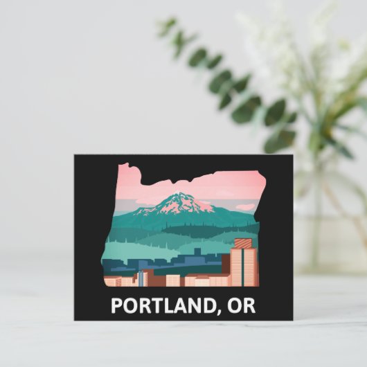 Portland Briefkaart (Staand voorkant)