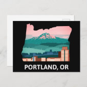 Portland Briefkaart (Voorkant / Achterkant)