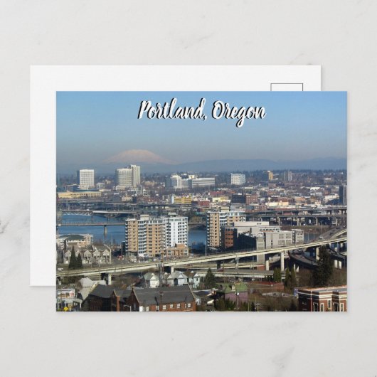 Portland, Briefkaart Oregon (Voorkant / Achterkant)