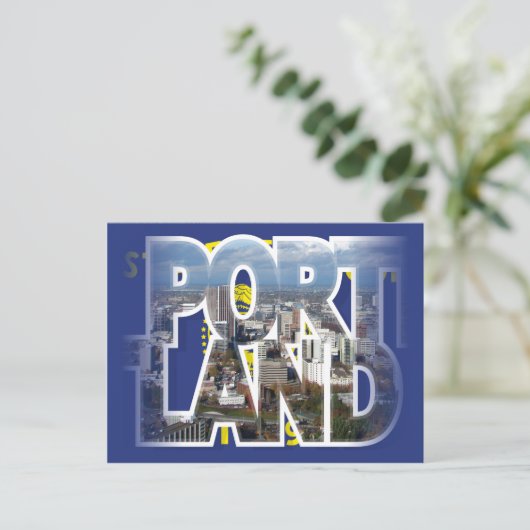 Portland, Briefkaart Oregon (Staand voorkant)