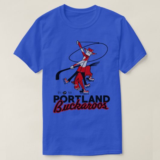 Portland Buckaroos 1969 T-shirt (Design voorkant)