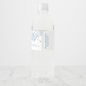 Portland Casco Bay Weddenschap Waterfles Etiket (Achterkant)