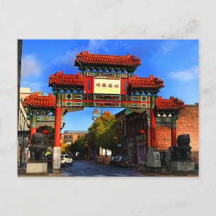 Portland Chinatown Gate #1 Briefkaart