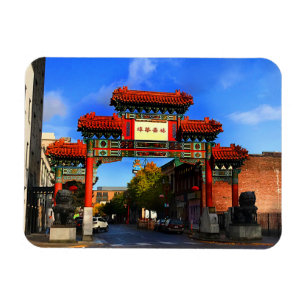 Portland Chinatown Gate #1 Magnet Magneet