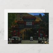 Portland Chinatown Gate #2 Briefkaart (Voorkant / Achterkant)