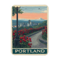 Portland City of Rozen - Roos Garden & Skyline