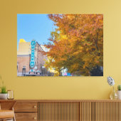Portland Cityscape in de herfst Canvas Afdruk (Insitu (Woonkamer))
