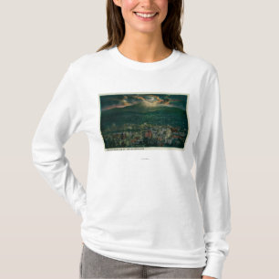 Portland en Mt. Hood door Moonlight T-shirt