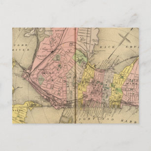 Portland en omgeving: briefkaart