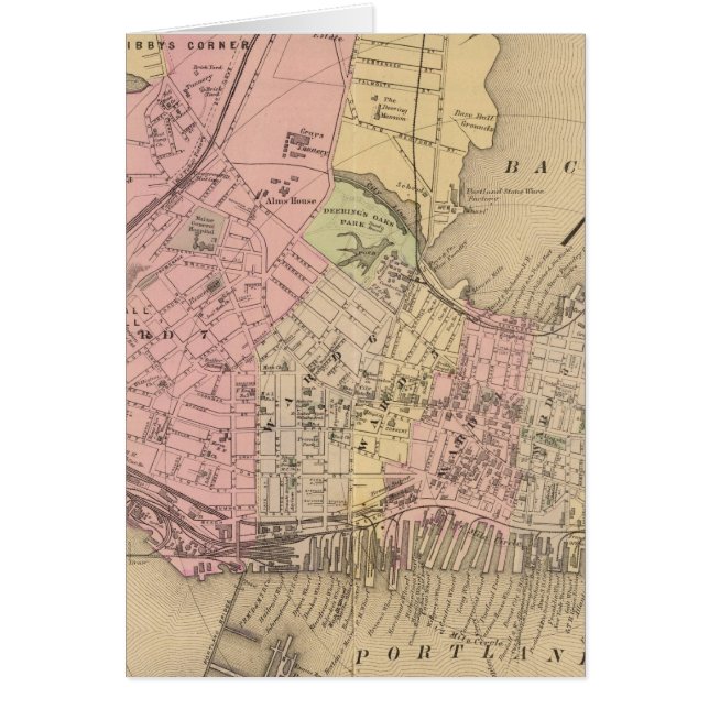 Portland en omgeving, Maine (Voorkant)