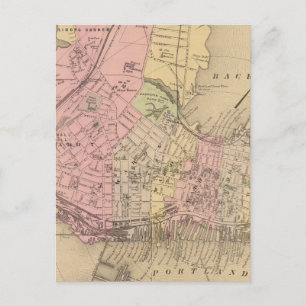 Portland en omgeving, Maine Briefkaart