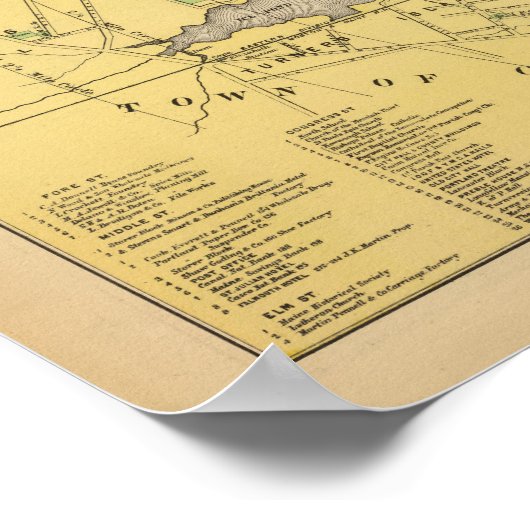 Portland en omgeving: poster (Hoek)