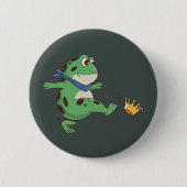 Portland Frog Protest Anti ICE  Ronde Button 5,7 Cm (Voorkant)