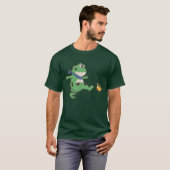 Portland Frog Protest Anti ICE  T-shirt (Voorkant volledig)