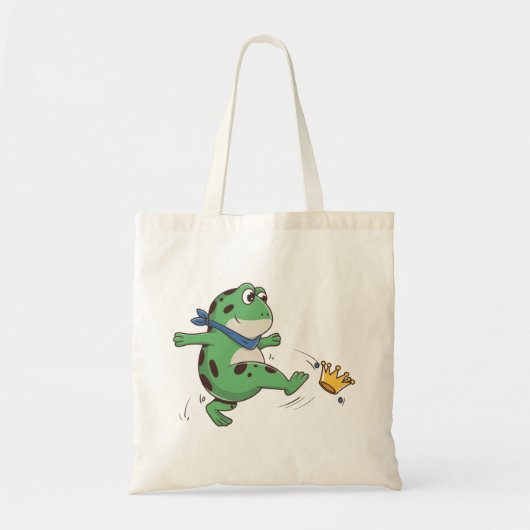 Portland Frog Protest Anti ICE Tote Bag (Voorkant)