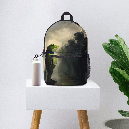 Portland Frog Protest Bedrukte Rugzak