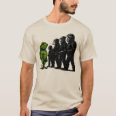 Portland Frog Protest l Resist Frog Portland Frog T-shirt (Voorkant)