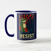 Portland Frog Protest Mok (Links)
