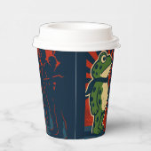 Portland Frog Protest Papieren Bekers (Rechts)